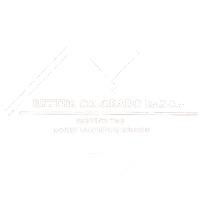 Better Colorado Radon Logo in White