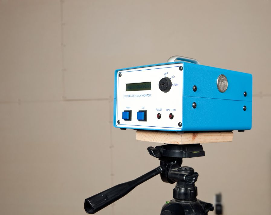 professional radon test