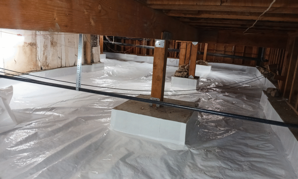 Crawl Space Radon Mitigation and Encapsulation