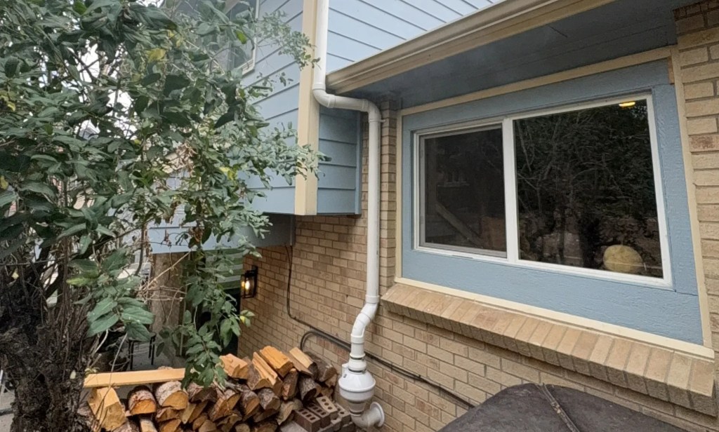 radon system on residential home by Better Colorado Radon
